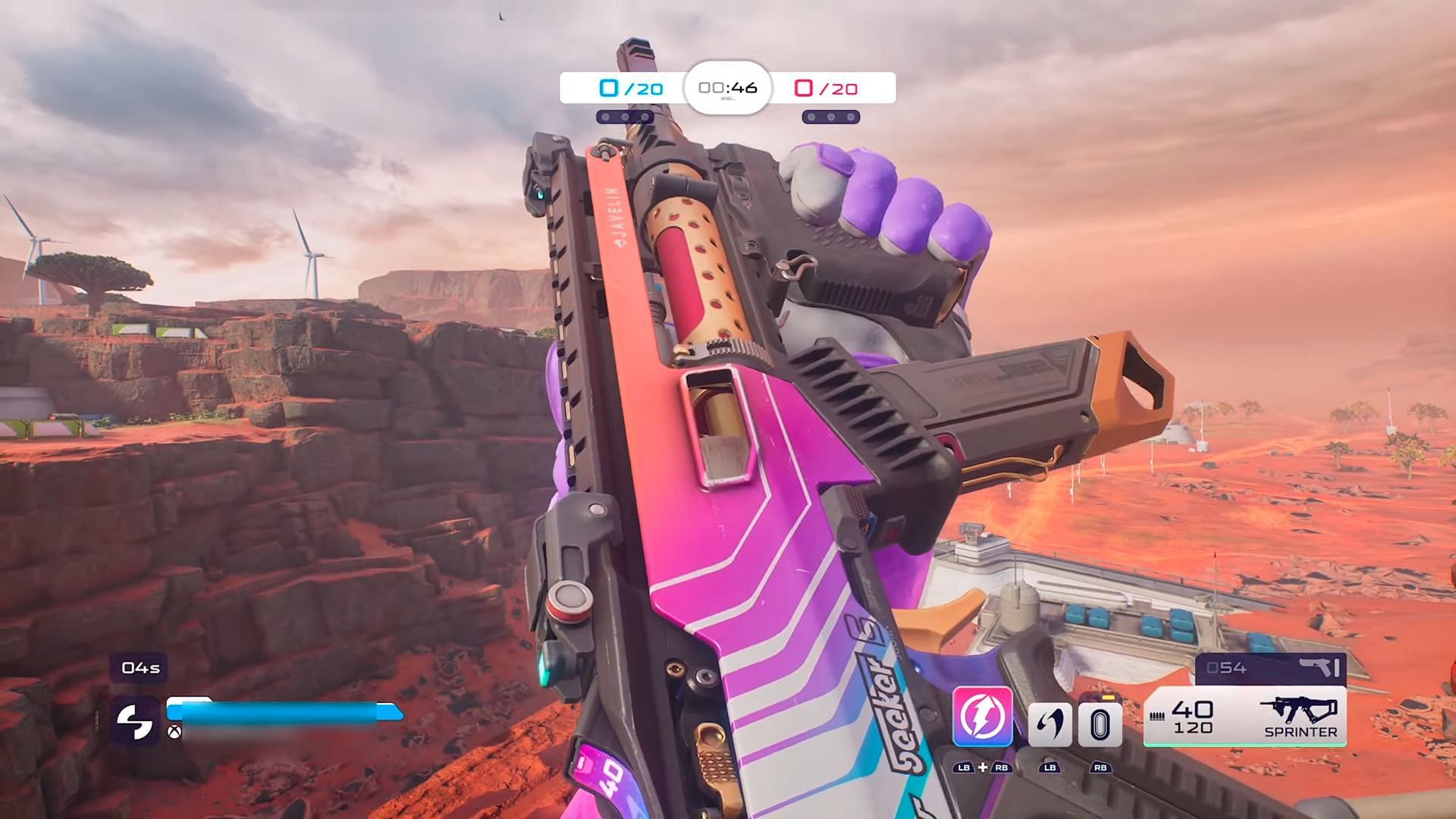 Sprinter in Splitgate 2 (Image via 1047 Games)